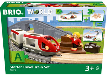BRIO - STARTER TRAVEL TRAIN SET: 22 PCS