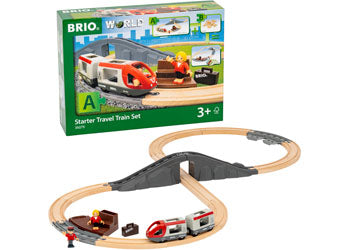 BRIO - STARTER TRAVEL TRAIN SET: 22 PCS