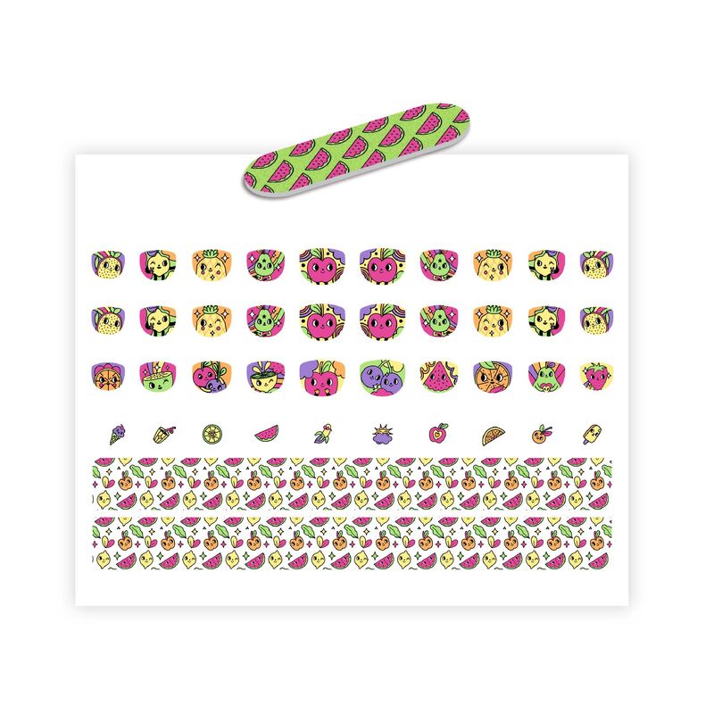 DJECO - 120 PETITE BOOST NAIL STICKERS 