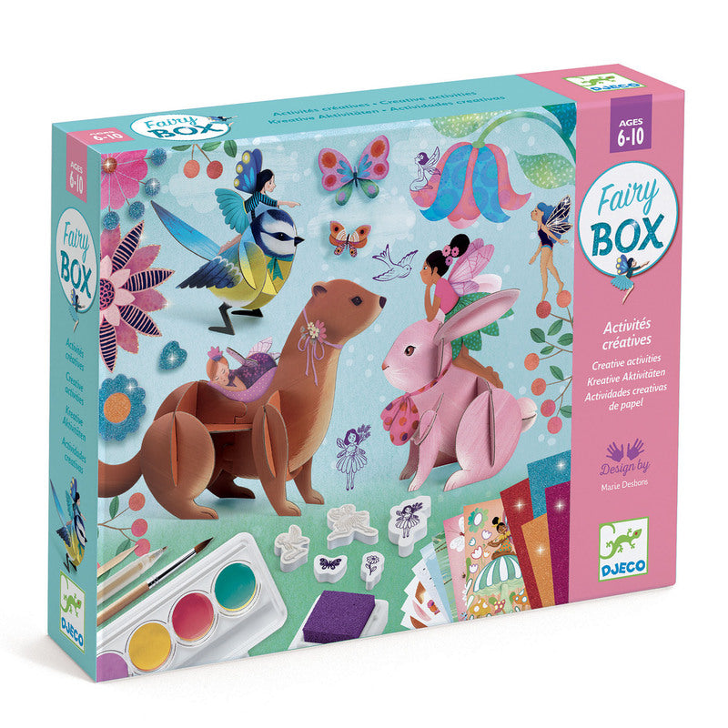 DJECO - MULTI CRAFT BOX SET: FAIRY