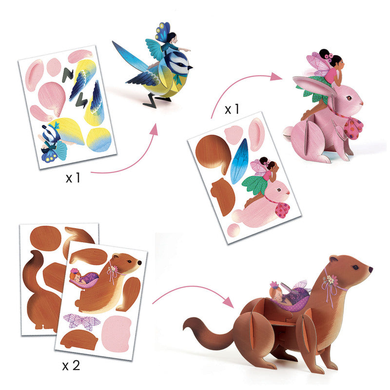 DJECO - MULTI CRAFT BOX SET: FAIRY