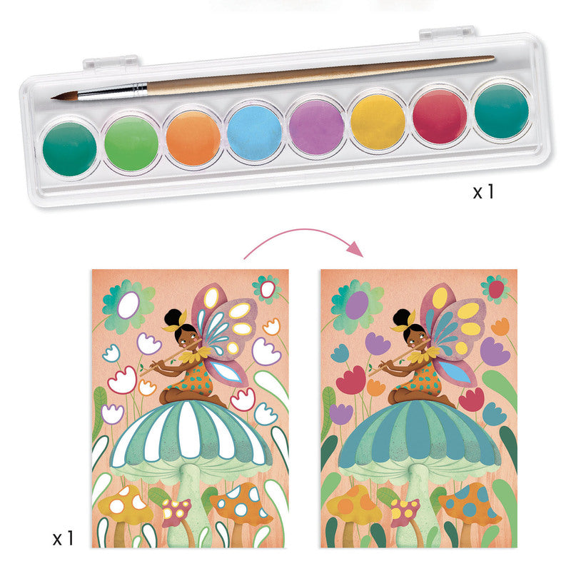 DJECO - MULTI CRAFT BOX SET: FAIRY