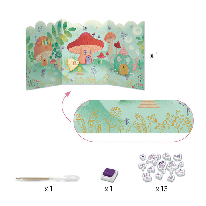 DJECO - MULTI CRAFT BOX SET: FAIRY