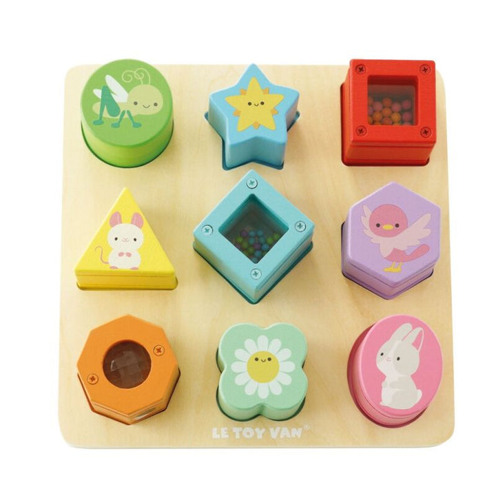 LE TOY VAN - RAINBOW SENSORY SHAPE SORTED