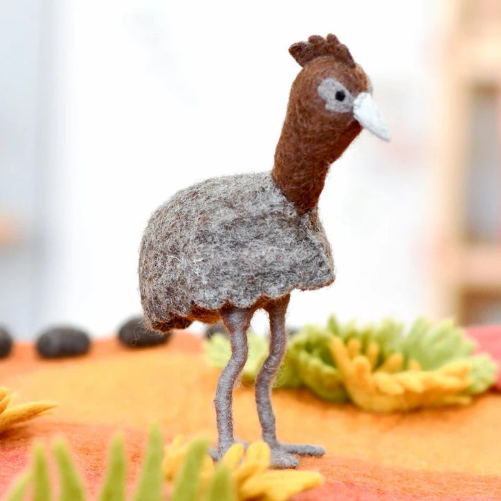 TARA TREASURES - FELT TOY: EMU