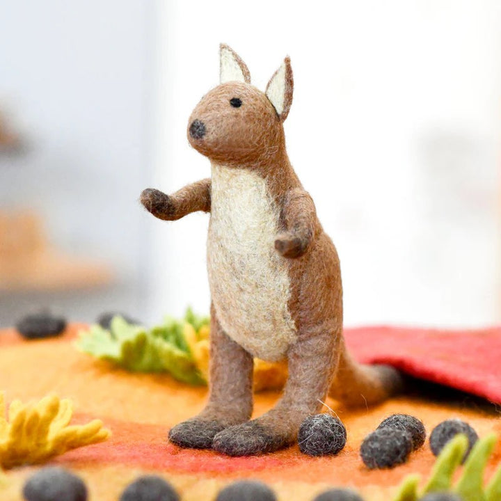 TARA TREASURES - FELT TOY: KANGAROO