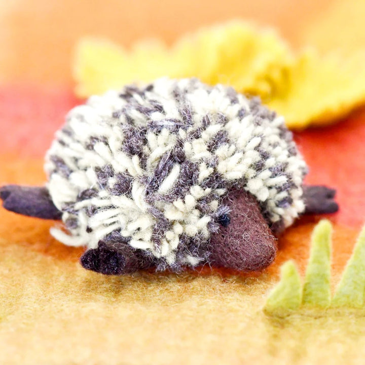 TARA TREASURES - FELT TOY: ECHIDNA