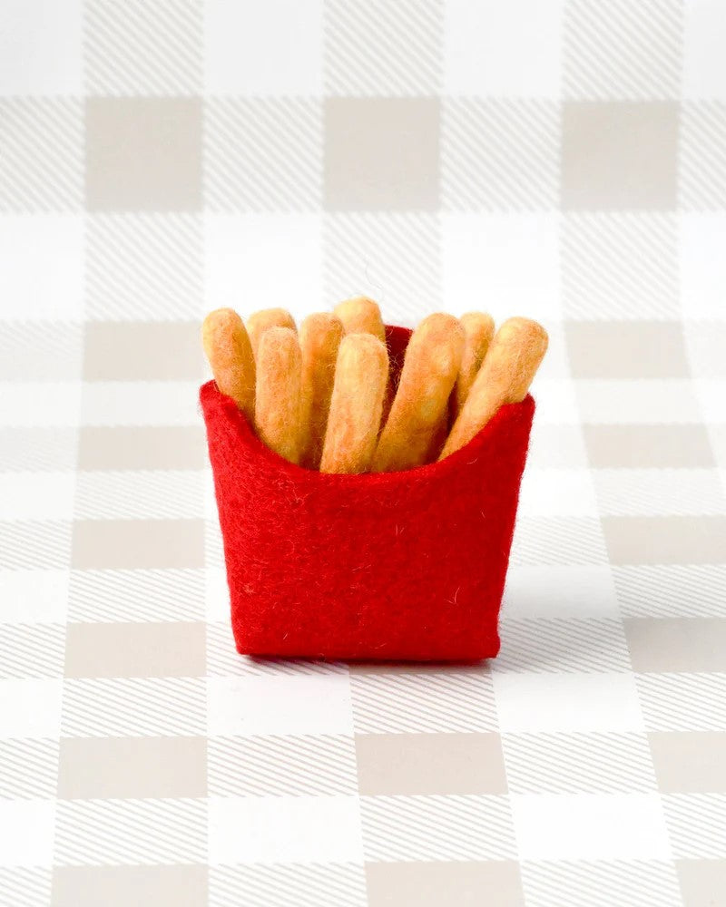 TARA TREASURES - FELT FOOD: FRENCH FRIES 