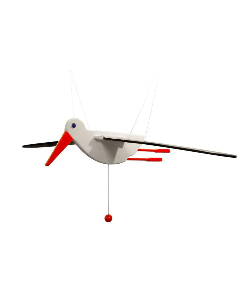 BAJO - WOODEN LARGE STORK MOBILE