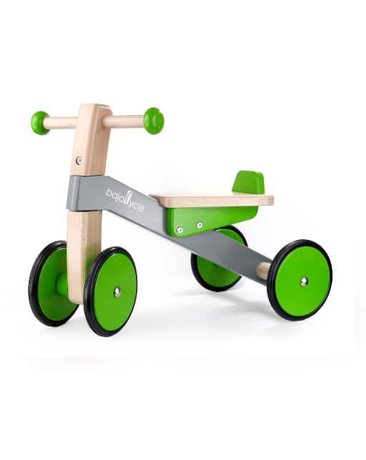 BAJO - WOODEN CYCLE / BIKE: GREEN