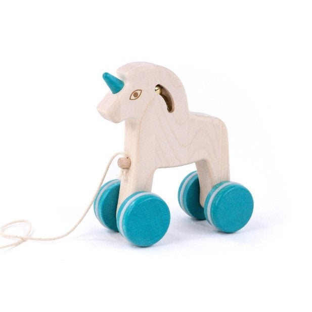 BAJO - WOODEN UNICORN PULL TOY