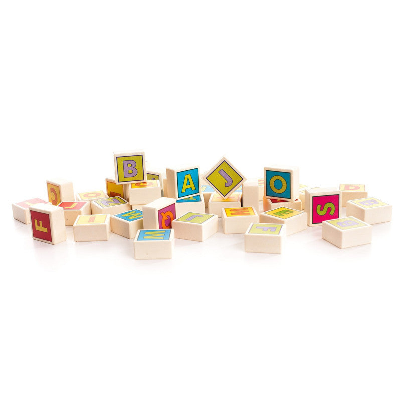 BAJO - WOODEN ALPHABET BLOCKS 