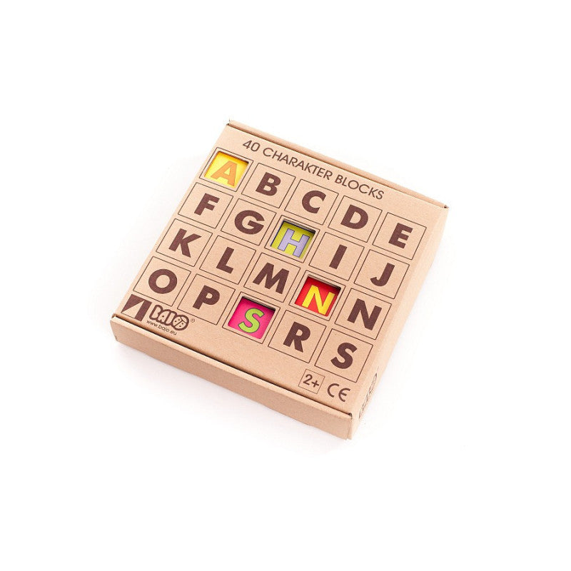 BAJO - WOODEN ALPHABET BLOCKS 