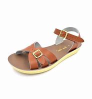 SALTWATER - ADULT BOARDWALK SANDAL: TAN [sz:ADULT 4]