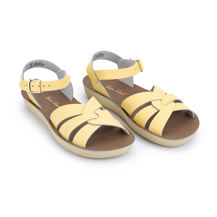 SALTWATER - ADULT SUNSAN SWIMMER SANDAL: BUTTER [sz:ADULT 4]