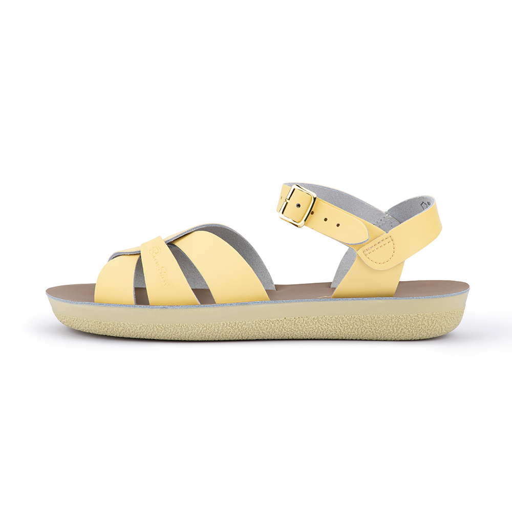 SALTWATER - ADULT SUNSAN SWIMMER SANDAL: BUTTER [sz:ADULT 4]