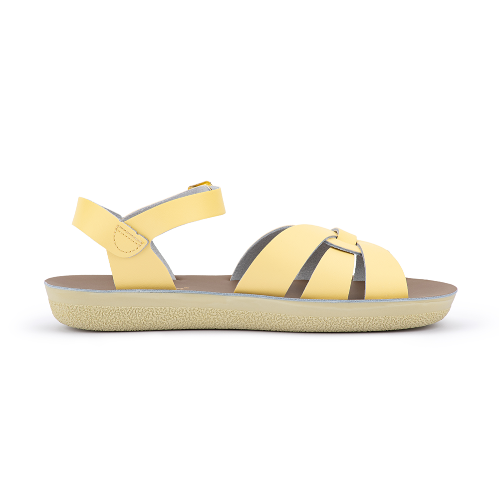 SALTWATER - ADULT SUNSAN SWIMMER SANDAL: BUTTER [sz:ADULT 4]