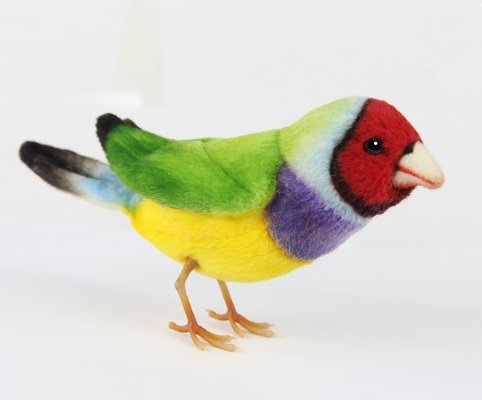 HANSA - PLUSH ANIMAL: GOULDIAN FINCH