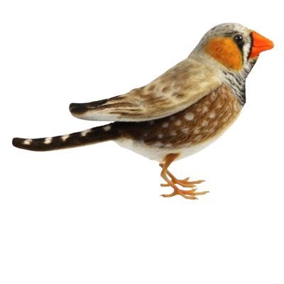 HANSA - PLUSH ANIMAL: ZEBRA FINCH