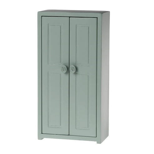 MAILEG - FURNITURE: MOUSE CLOSET SOFT BLUE 