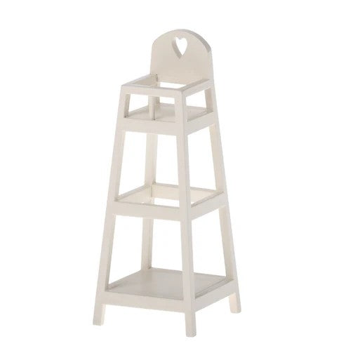 MAILEG - HOME & ACC: HIGH CHAIR FOR MICRO OFF WHITE 
