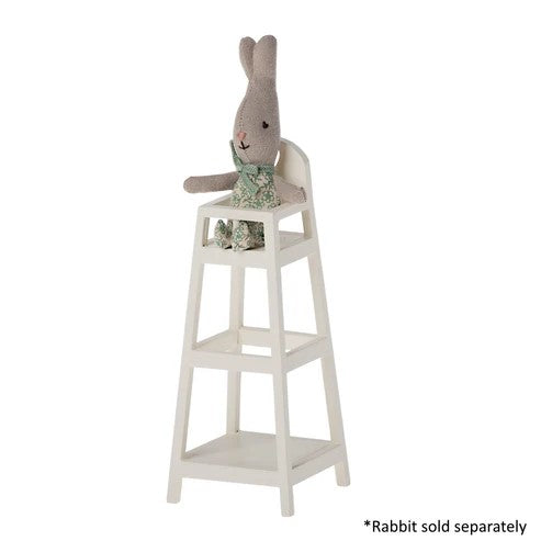 MAILEG - HOME & ACC: HIGH CHAIR FOR MICRO OFF WHITE 