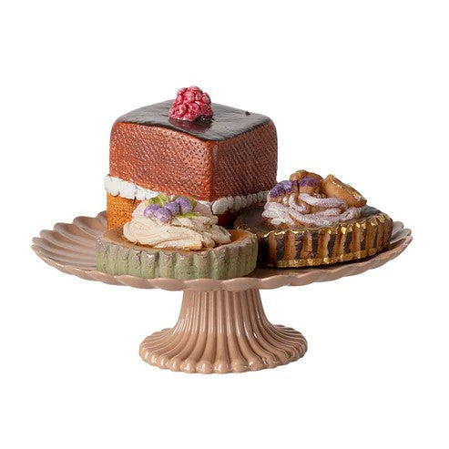 MAILEG - HOME & ACC: MINIATURE CAKES AND CAKE STAND