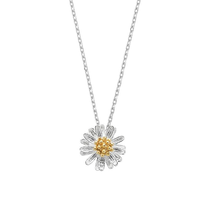 ESTELLA BARTLET - WILDFLOWER NECKLACE: SILVER PLATED 