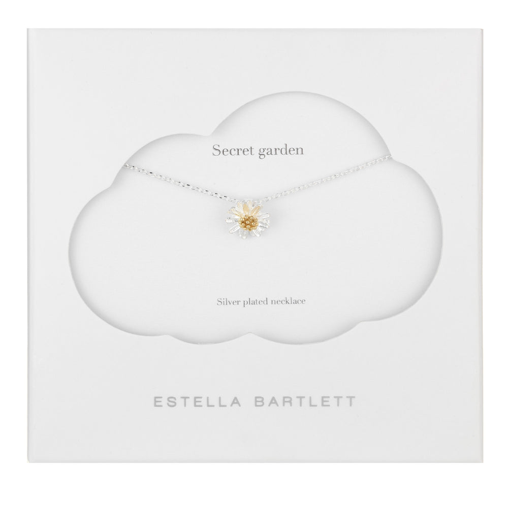 ESTELLA BARTLET - WILDFLOWER NECKLACE: SILVER PLATED 