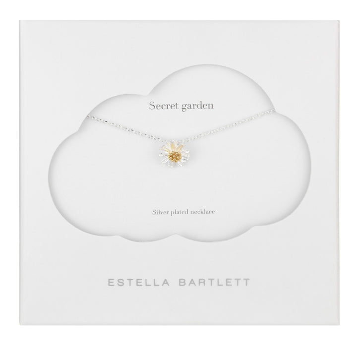ESTELLA BARTLET - WILDFLOWER NECKLACE: SILVER PLATED 