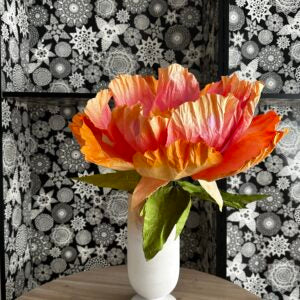 NIBBANAH - PAPER FLOWER DANCING: APRICOT
