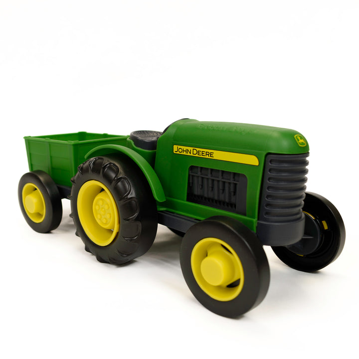 GREEN TOYS - JOHN DEER TRACTOR & BOARD BOOK