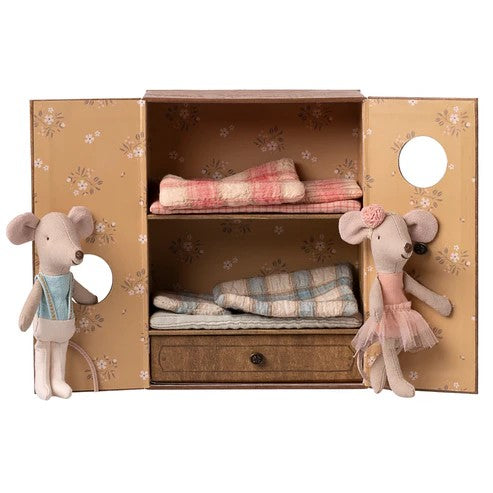 MAILEG - MOUSE: BALLET DANCE STUDIO LITTLE BROTHER AND SISTER
