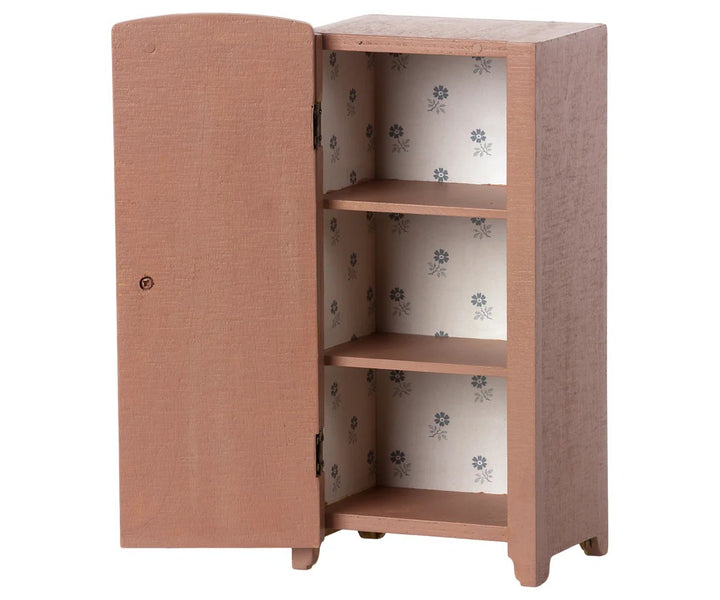 MAILEG - FURNITURE: MINIATURE CLOSET DUSTY ROSE