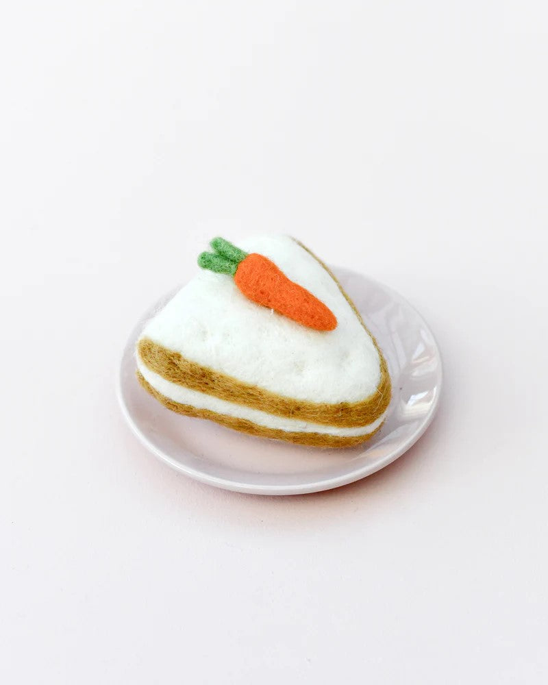 TARA TREASURES - FELT FOOD: SWEET CARROT CAKE 