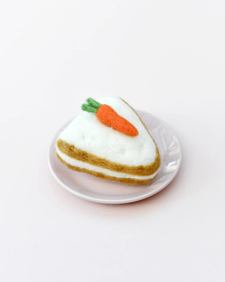 TARA TREASURES - FELT FOOD: SWEET CARROT CAKE 
