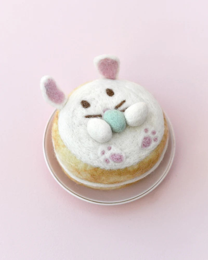 TARA TREASURES - FELT EASTER: BUNNY DONUT