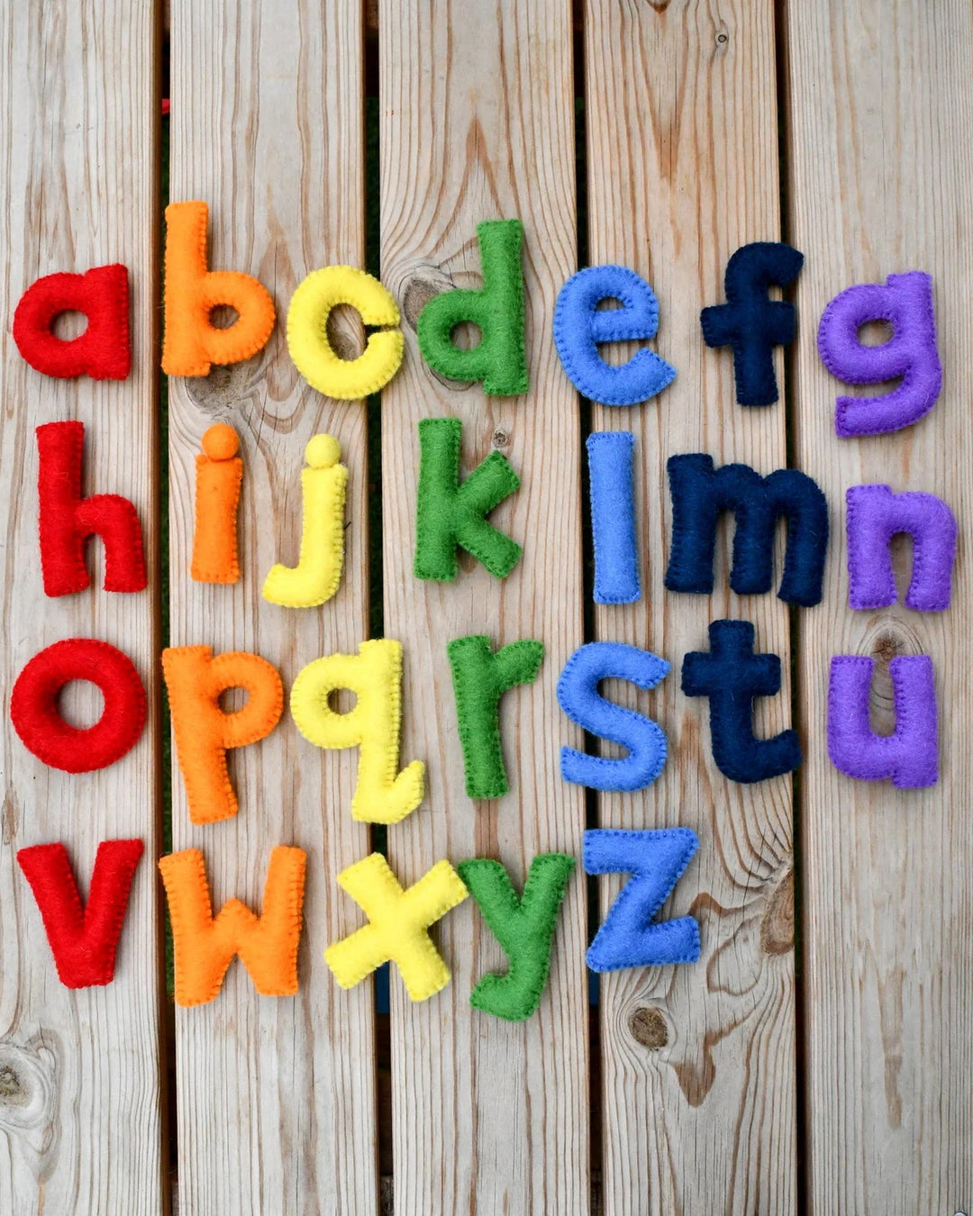 TARA TREASURES - FELT ALPHABET LOWERCASE LETTERS