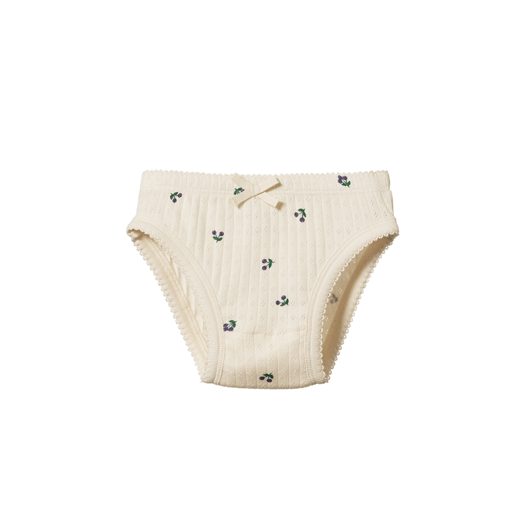 NATURE BABY - KNICKERS: WINTER BERRY PRINT [sz:2 YRS]