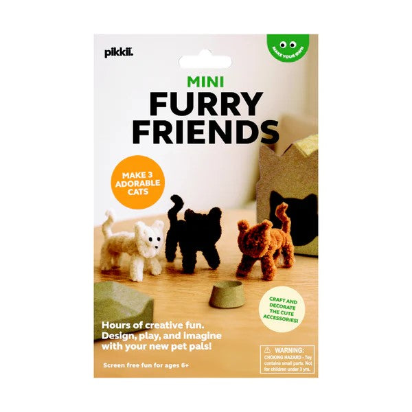 PIKKII - MINI FURRY FRIENDS KIT