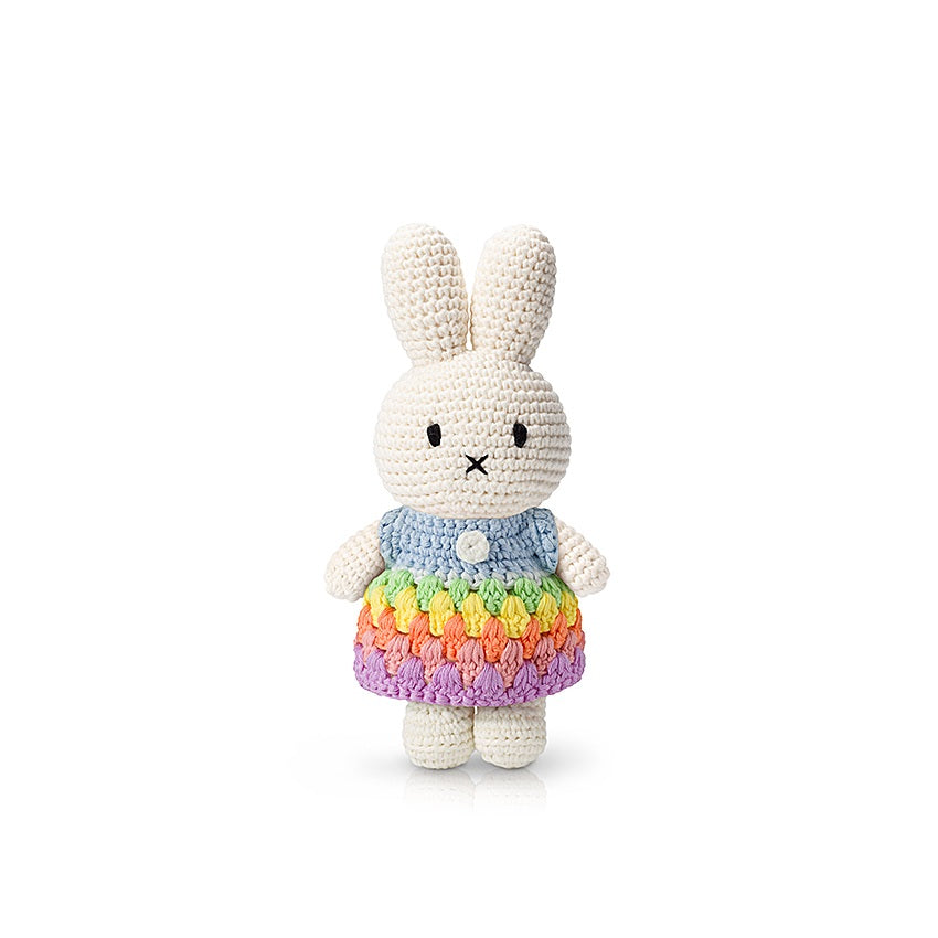 JUST DUTCH - MIFFY HANDMADE: BRIGHT RAINBOW DRESS
