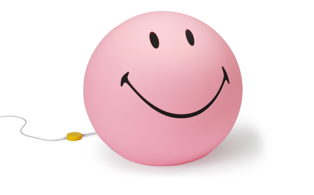 MR MARIA - SMILEYY XL LIGHT LAMP: PINK ***PREORDER JUNE DELIVERY