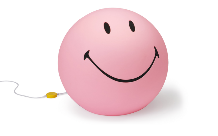MR MARIA - SMILEYY XL LIGHT LAMP: PINK ***PREORDER JUNE DELIVERY