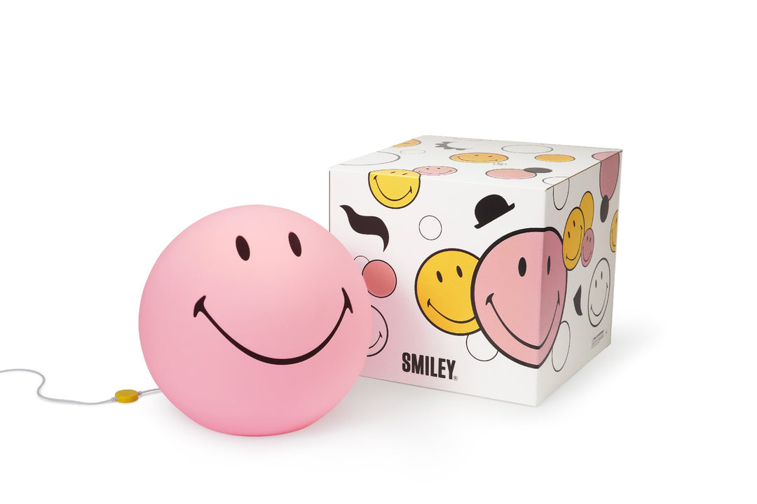 MR MARIA - SMILEYY XL LIGHT LAMP: PINK ***PREORDER JUNE DELIVERY