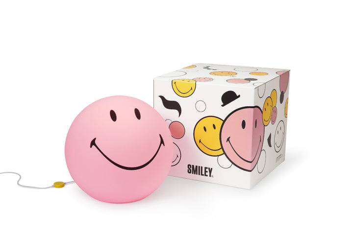 MR MARIA - SMILEYY XL LIGHT LAMP: PINK ***PREORDER JUNE DELIVERY