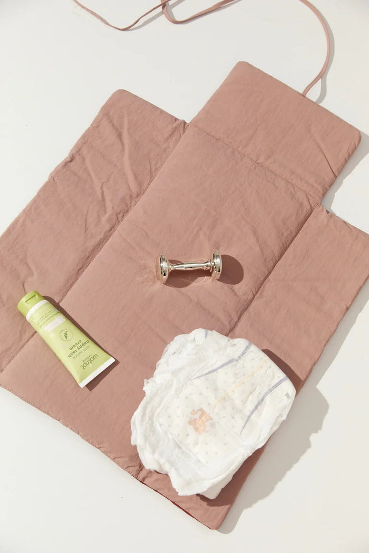 PHILE - THE PLUSH CHANGE MAT WRAP: BURGUNDY