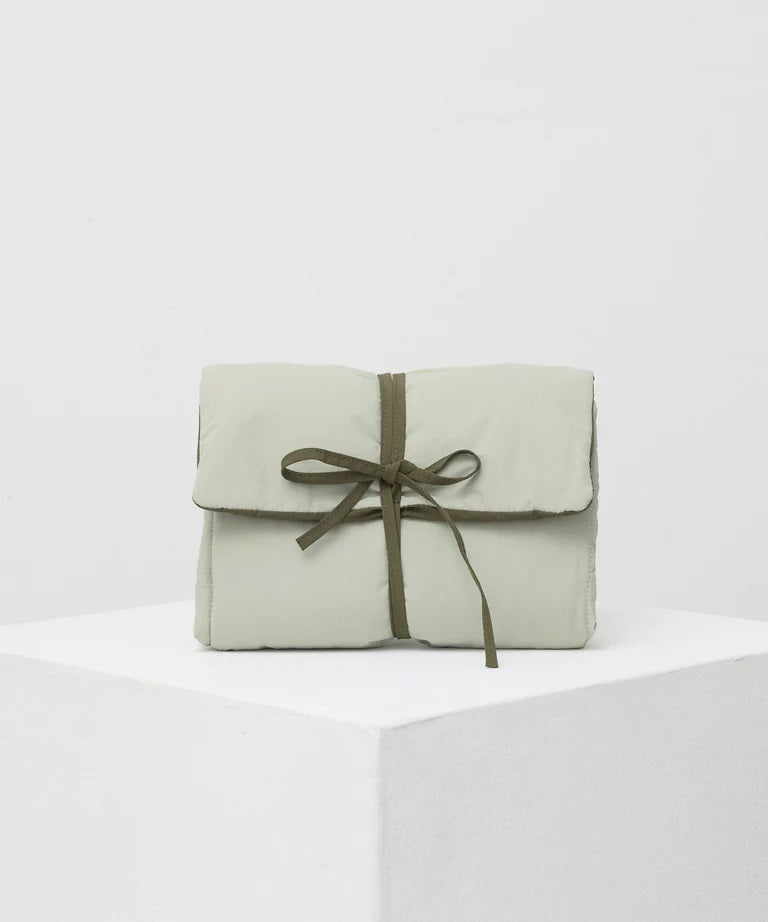 PHILE - THE PLUSH CHANGE MAT WRAP: EUCALYPTUS GREEN