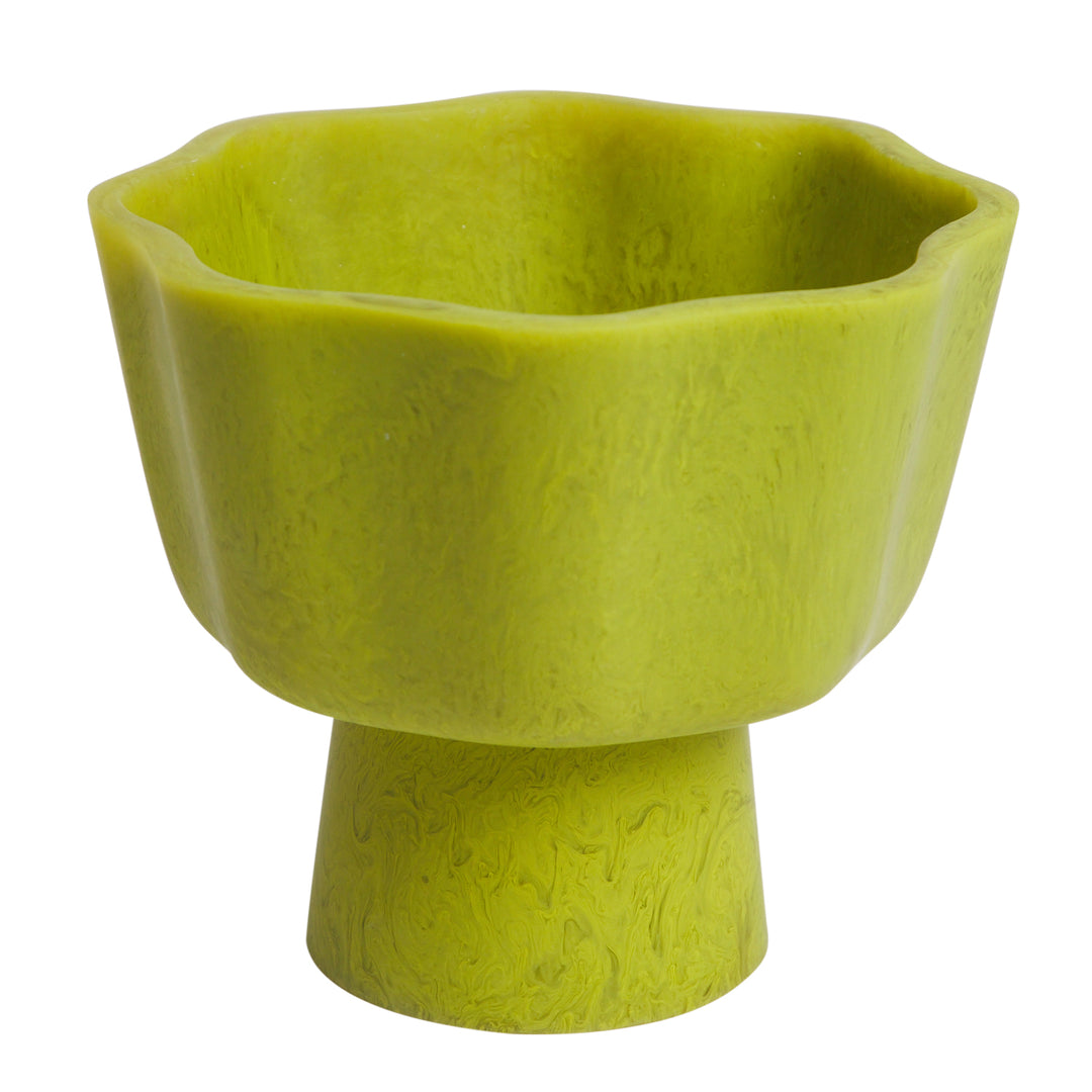 SAGE X CLARE - JOY PEDESTAL BOWL: ANISE