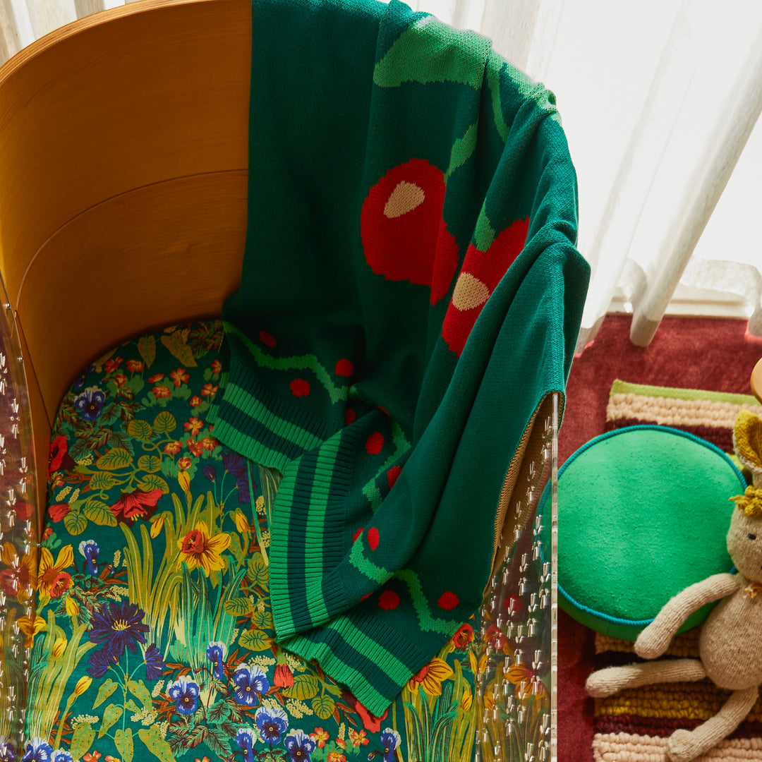 SAGE X CLARE - TEA BABY BLANKET: COT