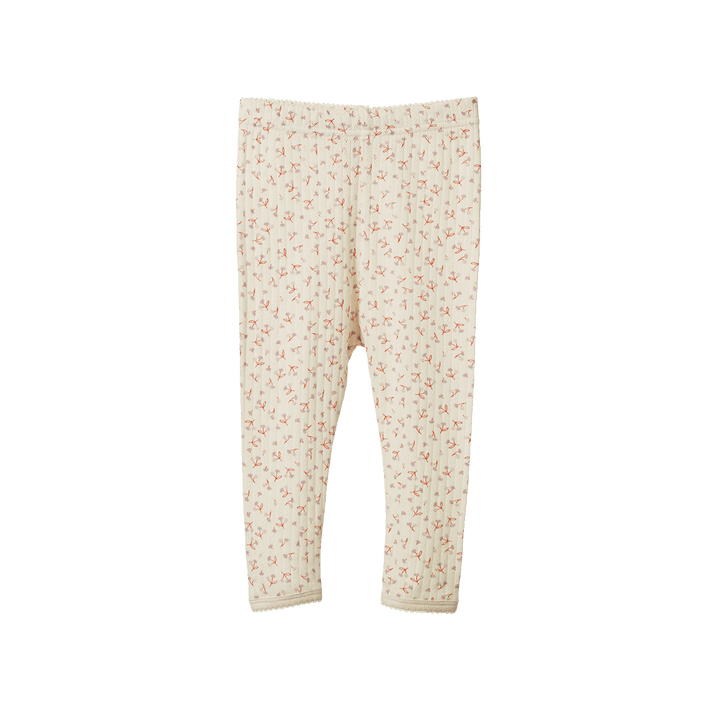 NATURE BABY - 2PC LONG SLEEVE PYJAMA SET POINTELLE: DANDELION PRINT [sz:1 YR]